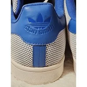 Adidas Stan Smith S81874 Sneakers Blue White Athletic Tennis Shoes Mens 13